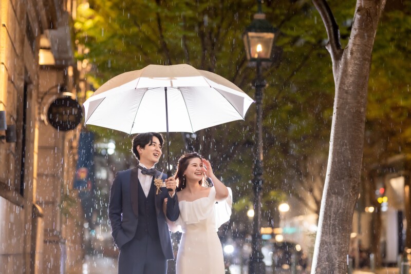 雨だから残せる景色