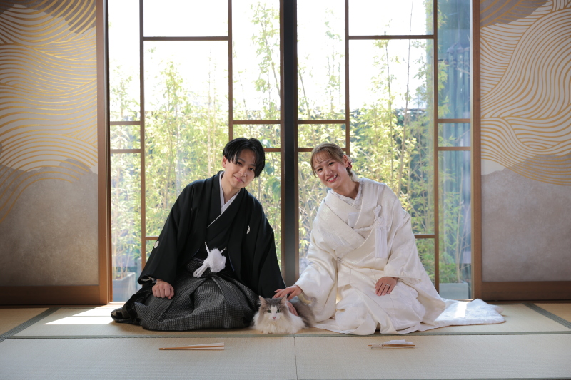 正座ショット！