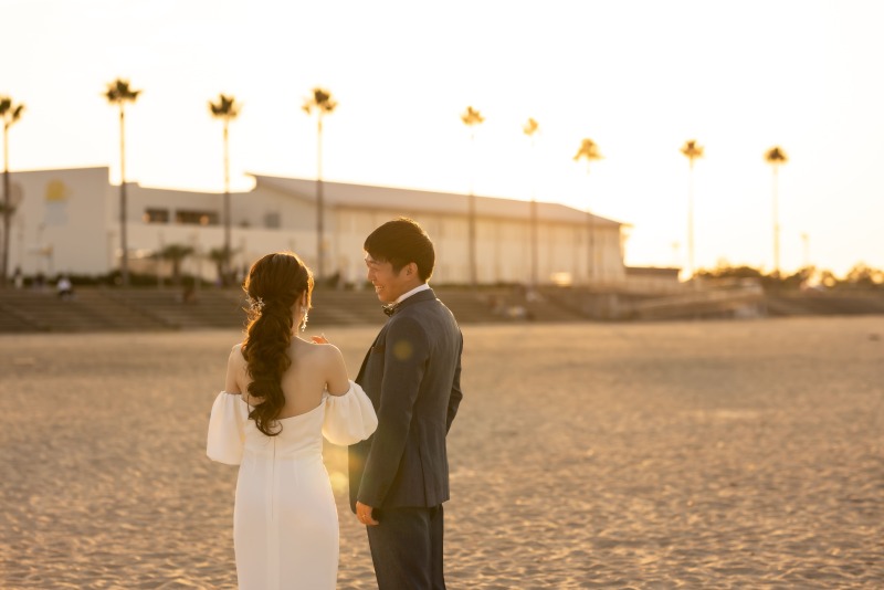 いつもの自然体のお二人を撮影