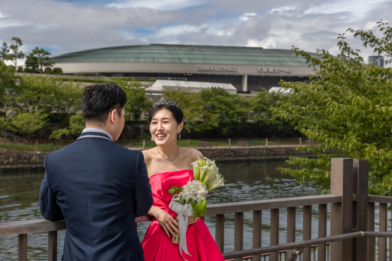 自然なお二人。