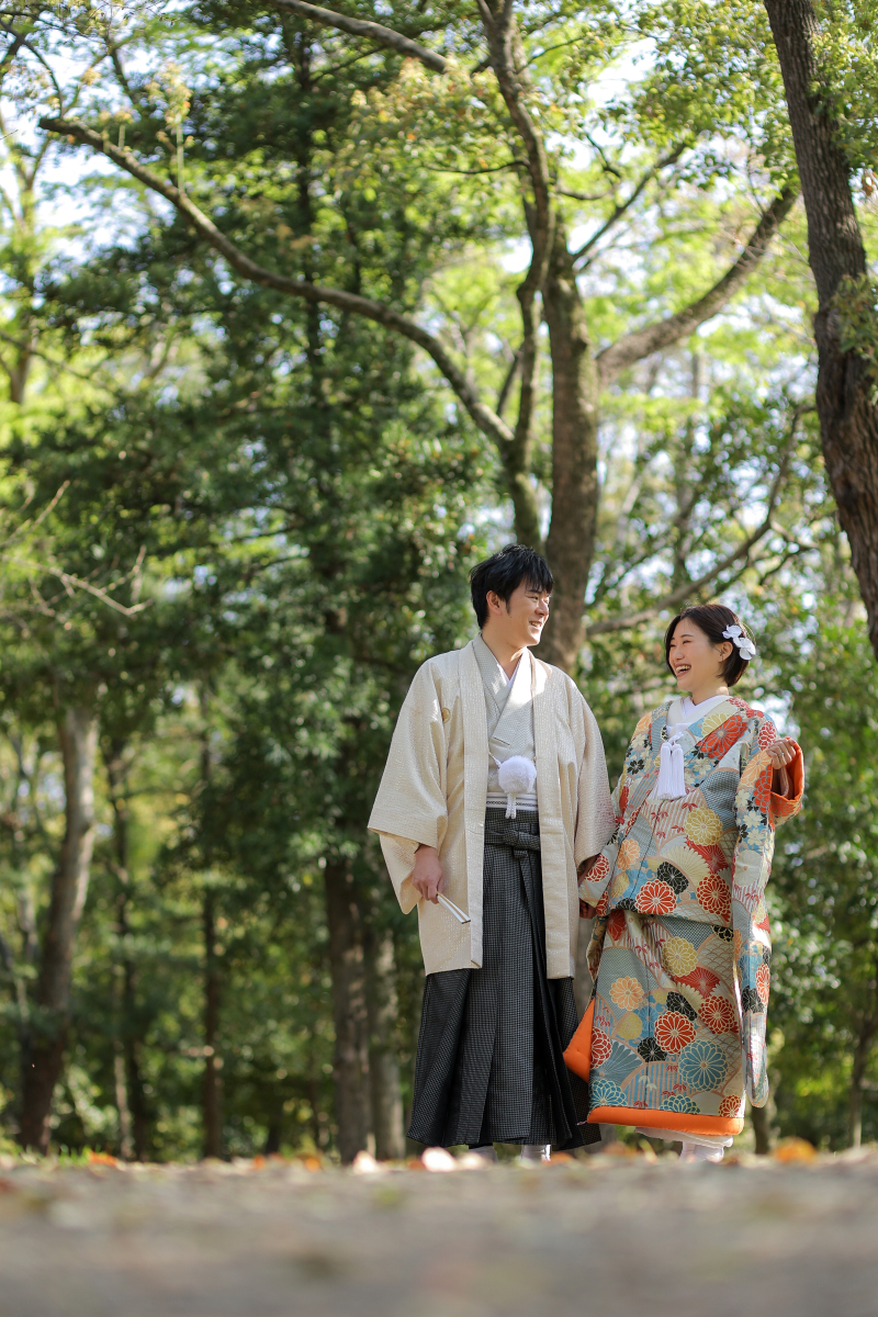 素敵な笑顔と自然いっぱいの場所で
