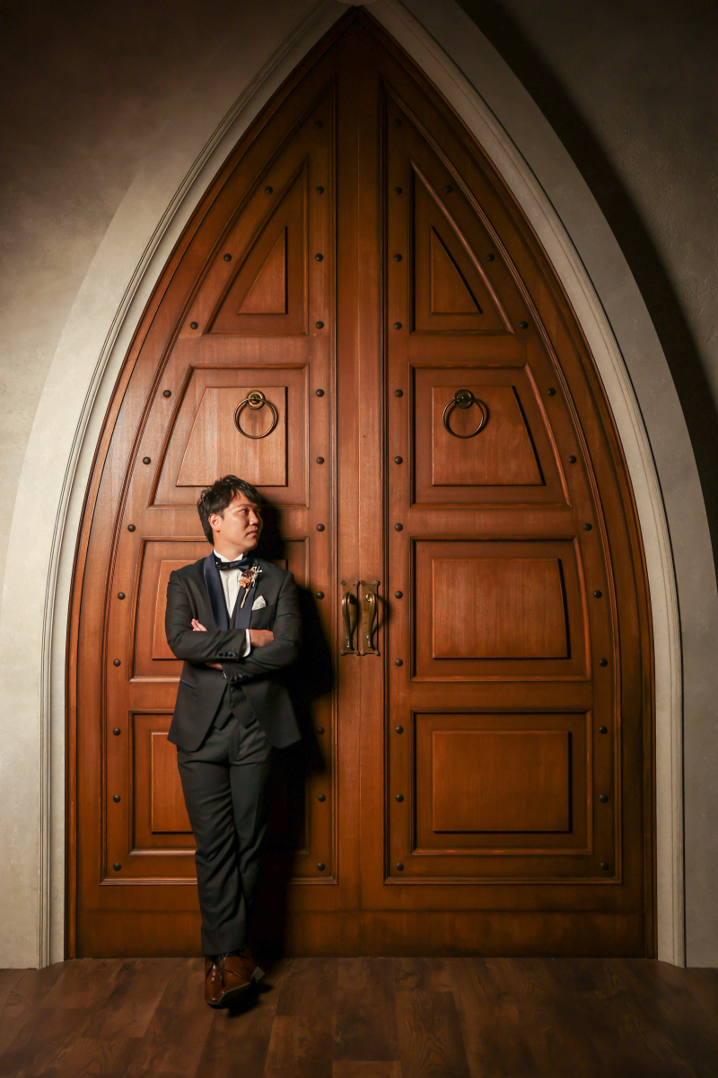 ご新郎様のソロカット