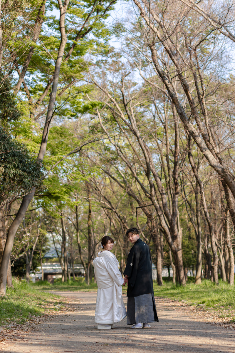 振り向きショット
