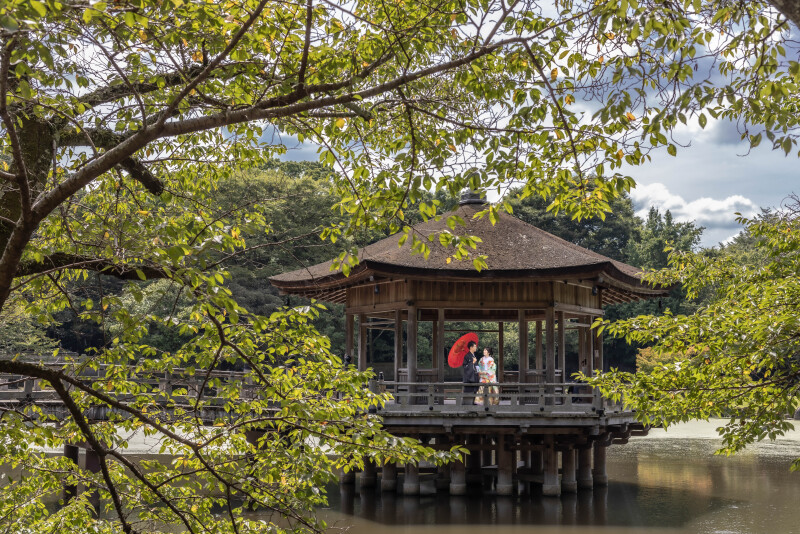 季節ごとに美しい浮見堂
