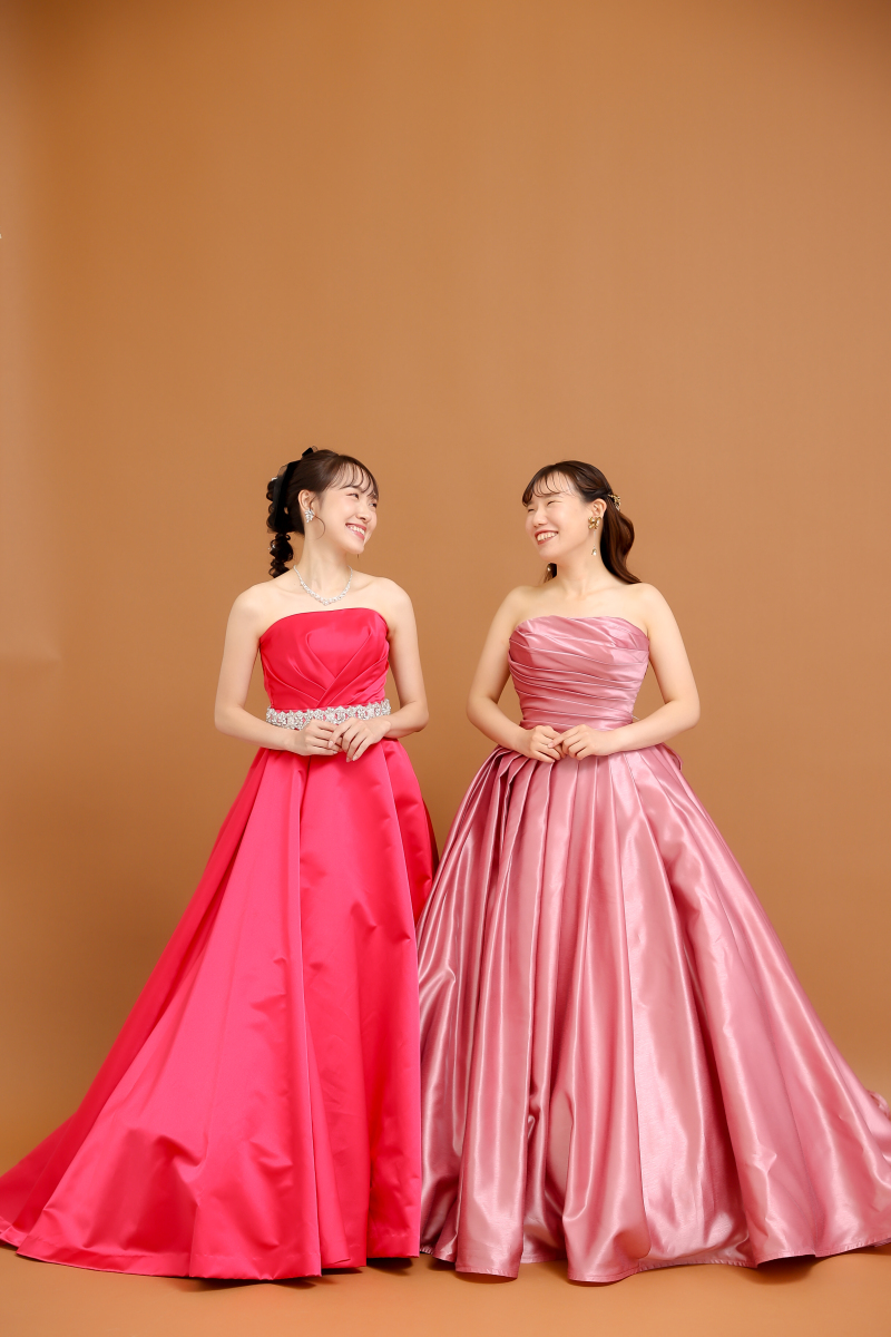 お二人揃ってドレスチェンジ！