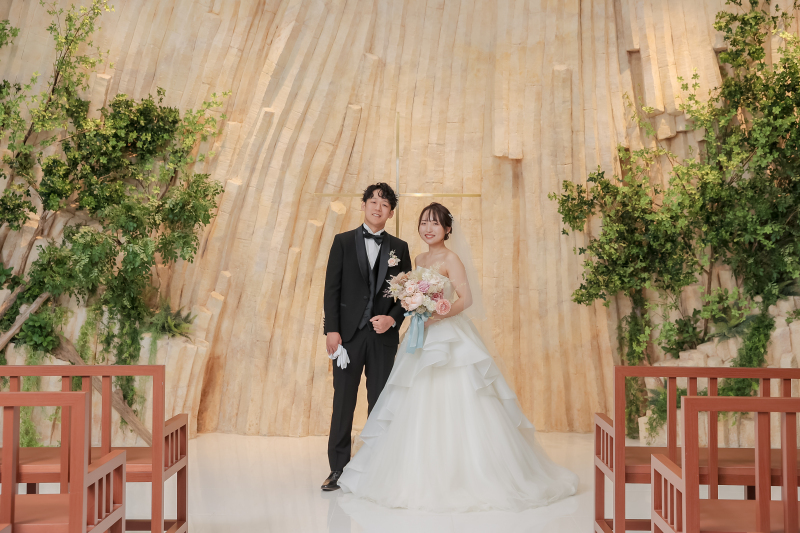 ドレスに着替えて