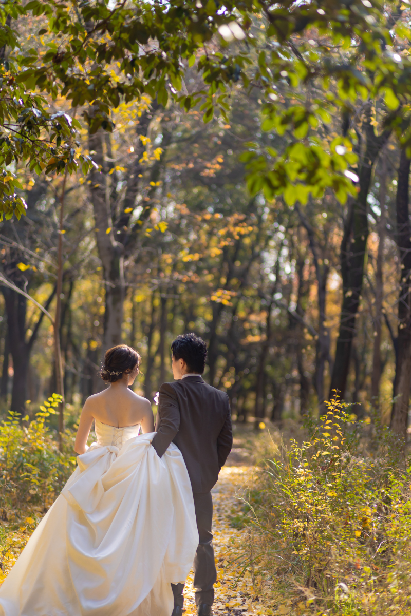 最後は後ろ姿も。