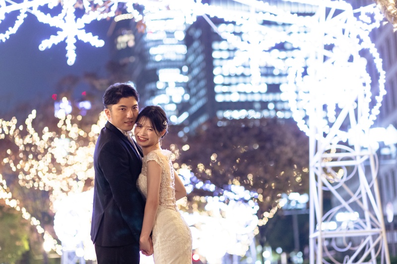 二人でにっこり！