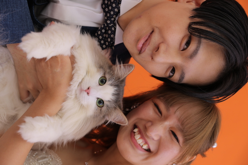 【和装洋装スタジオプラン】にゃん て素敵な日♡