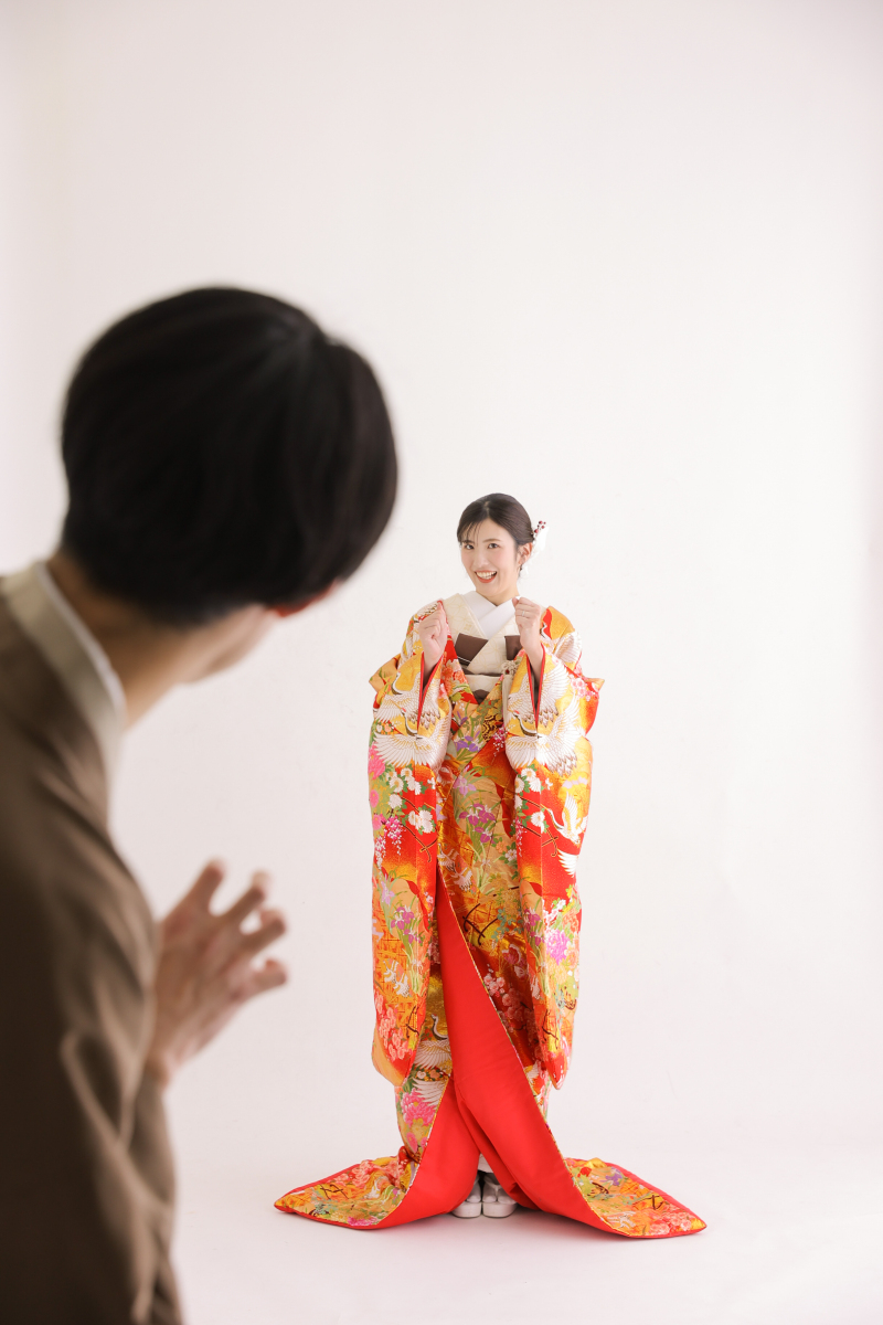 お二人らしさも感じる1枚を