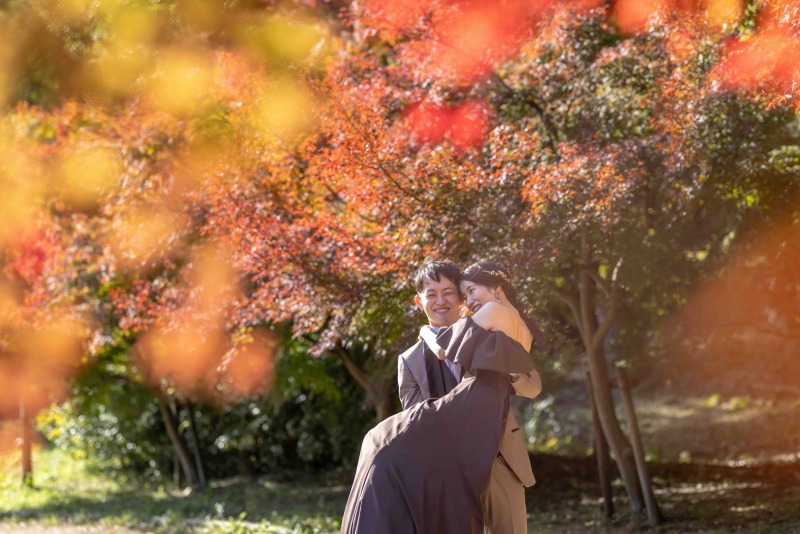 最後はお姫様抱っこで！