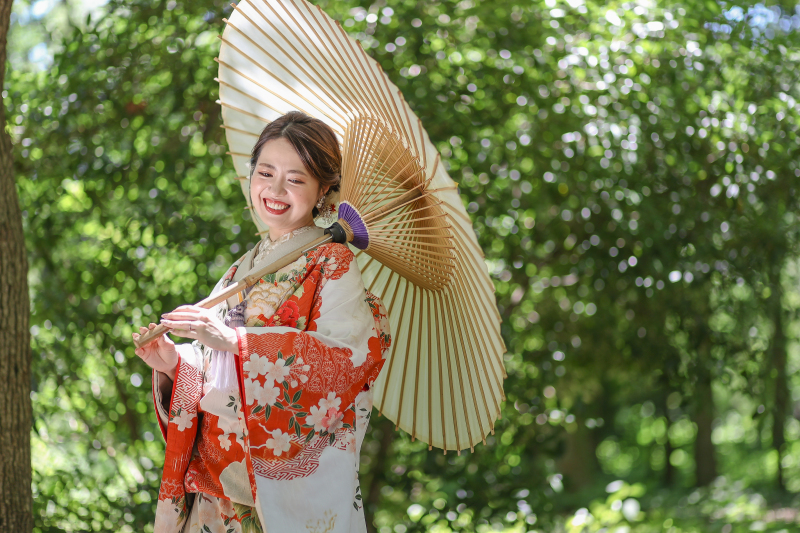 新婦さまお一人ショット
