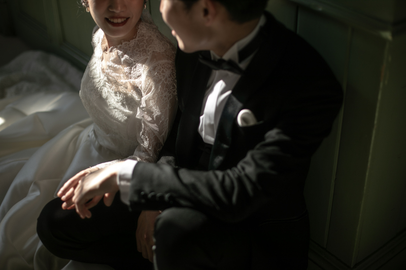 自然光をうまく使ったおしゃれな一枚