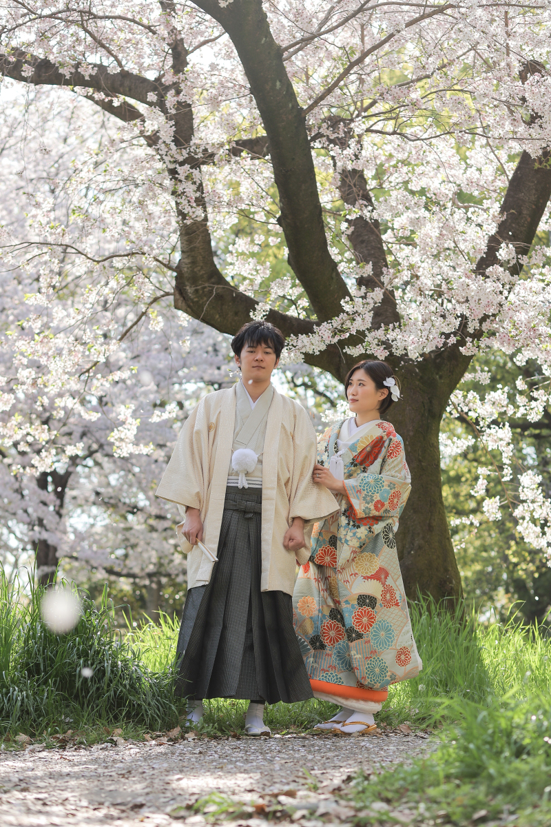 桜×素敵なお二人