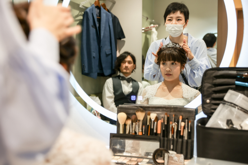 プリンセスへドレスアップ♪