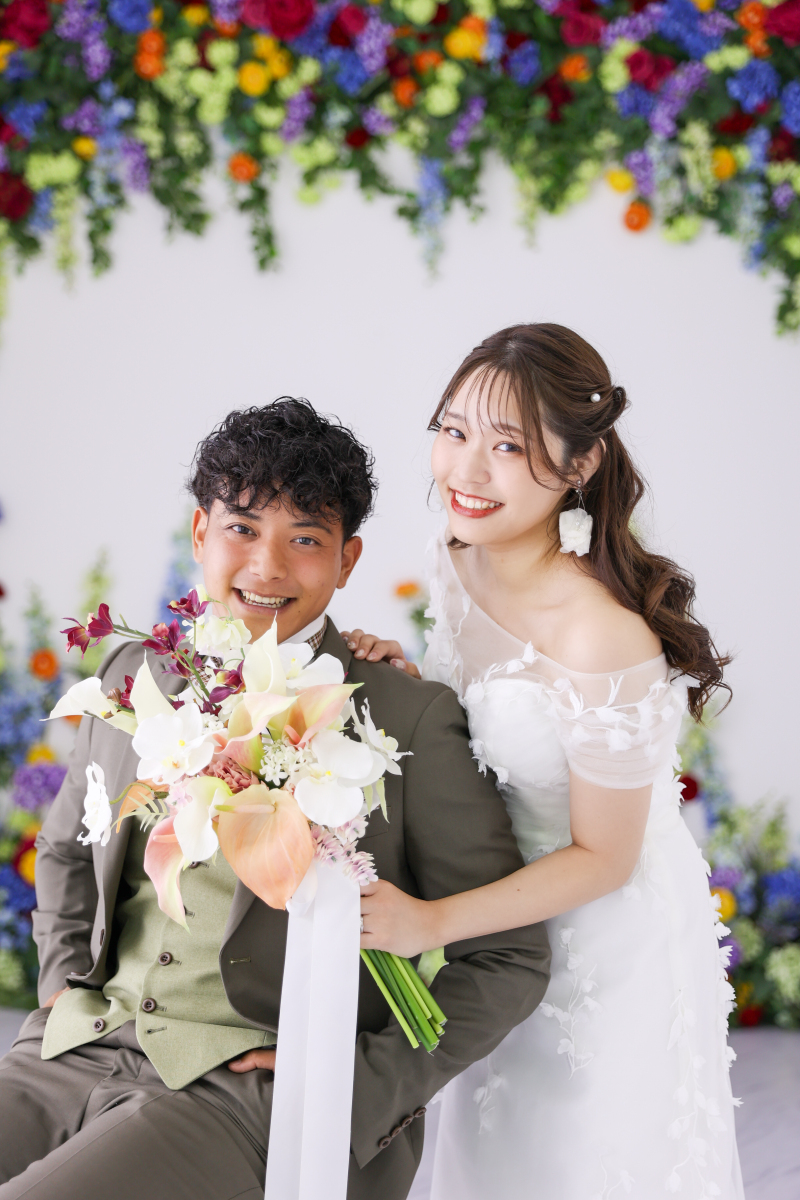 【和装洋装スタジオプラン】とびっきりの笑顔で。