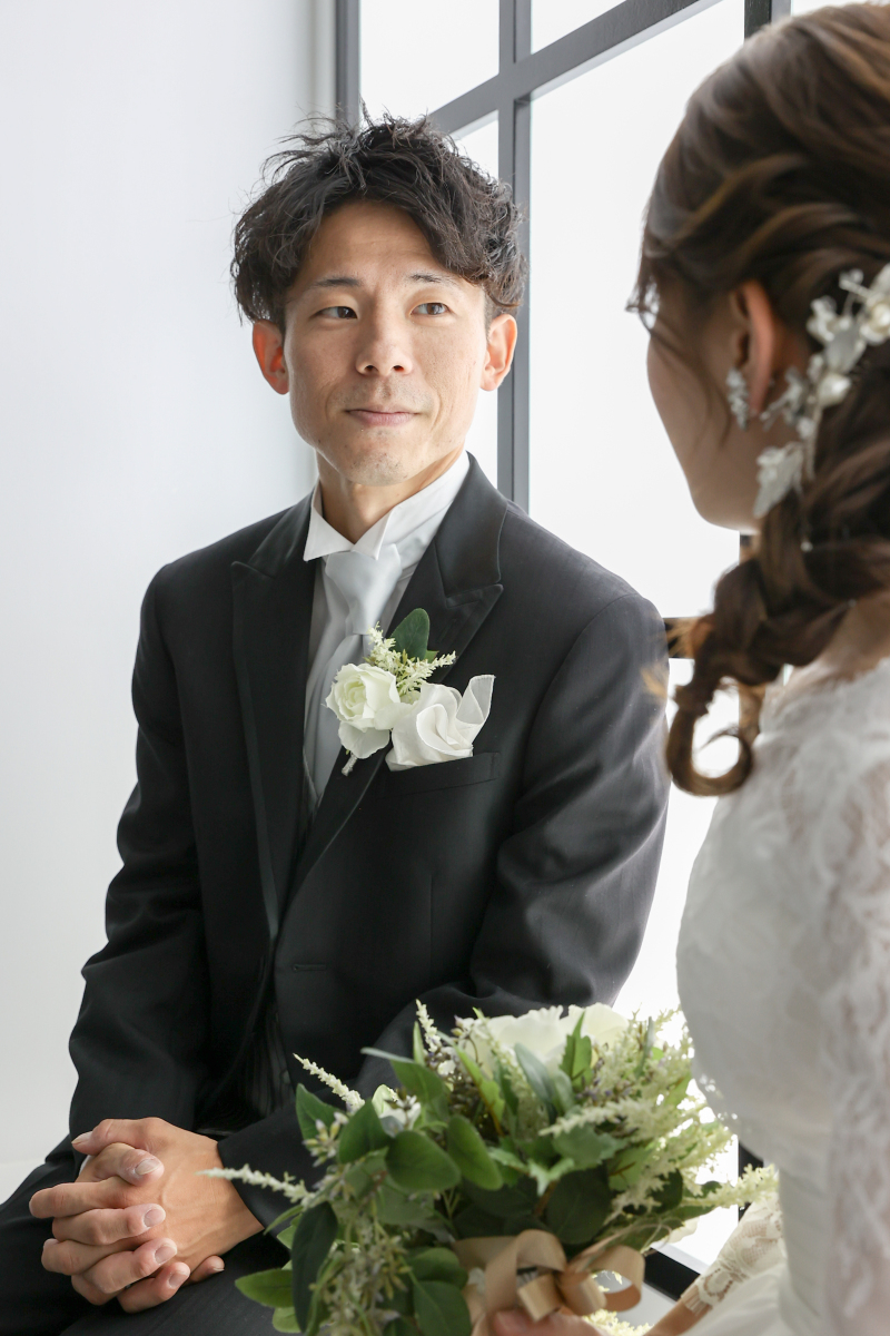 新郎さまお1人ショット