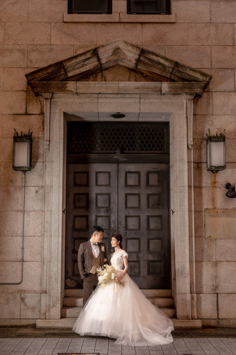 見つめ合うおふたり