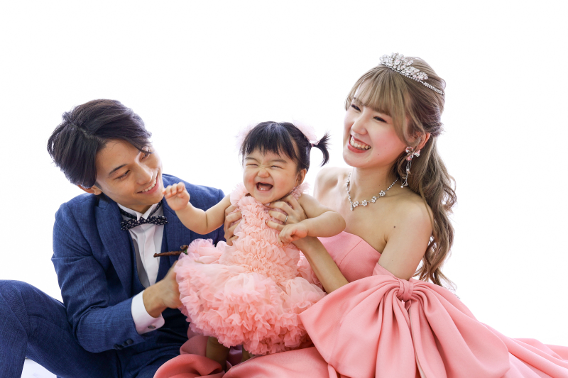 とびっきりの笑顔で。