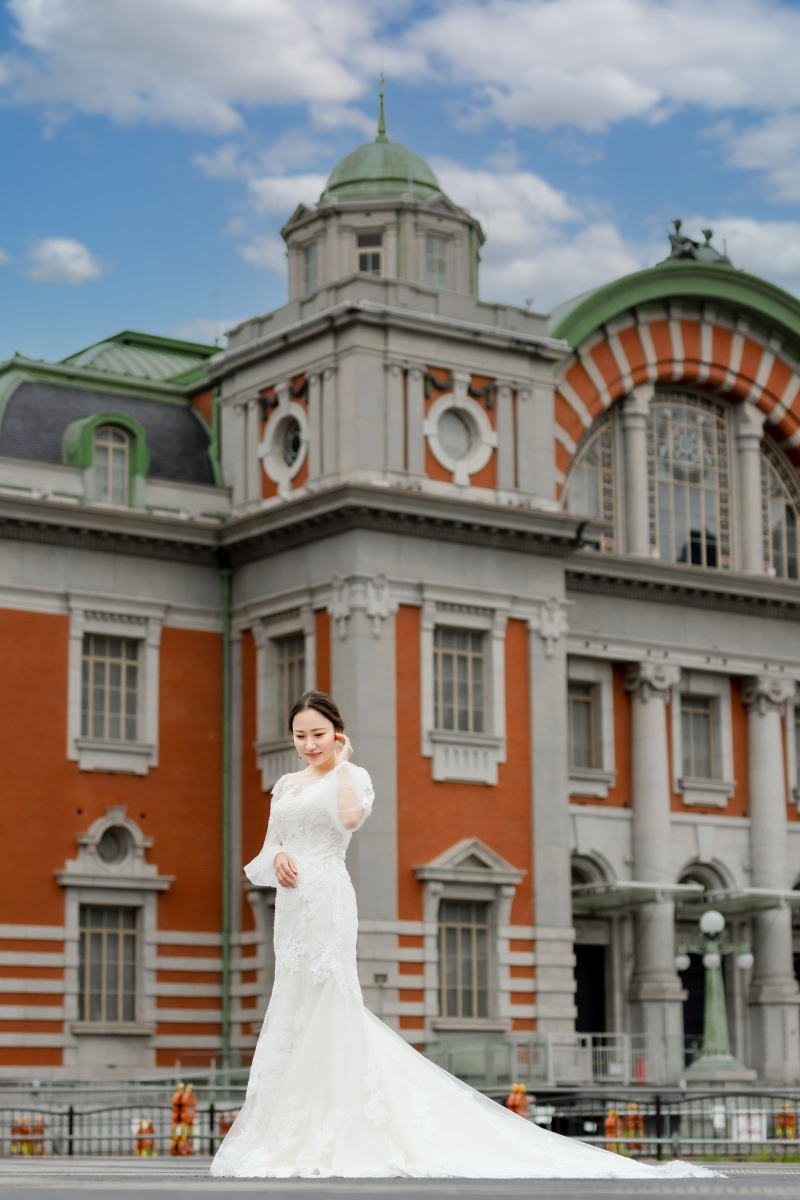 新婦さまの美しいソロショット