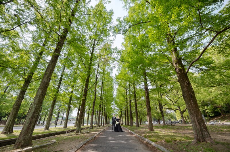 鶴見緑地公園へ