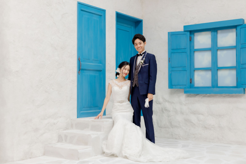 地中海リゾートをイメージしたカット