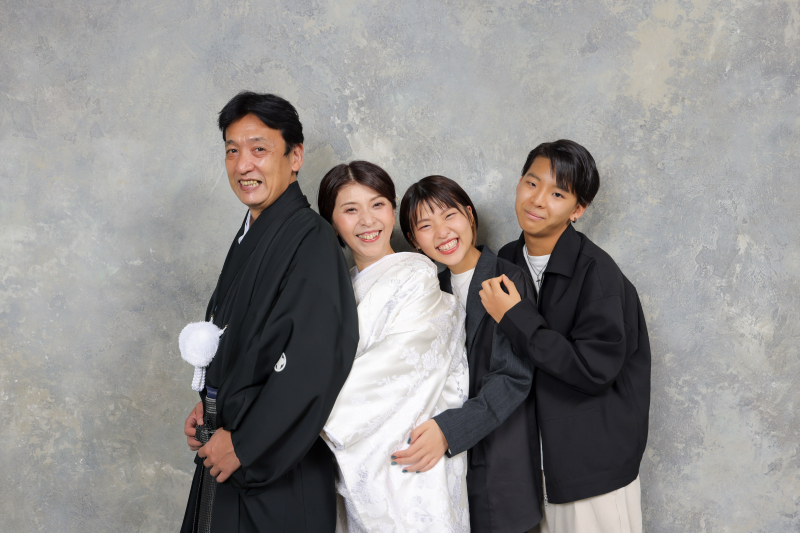 ご家族での素敵なお写真