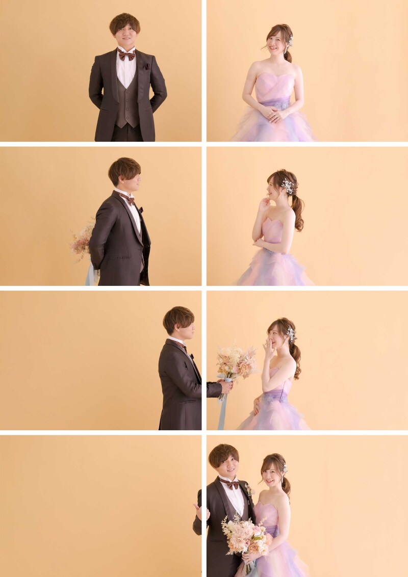 まるで漫画？！コマ撮りで可愛らしく！