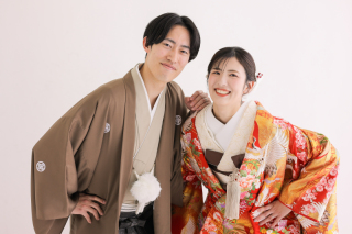 和装スタジオプラン　和装スタジオとナチュラルスタジオでお二人らしい撮影を♩