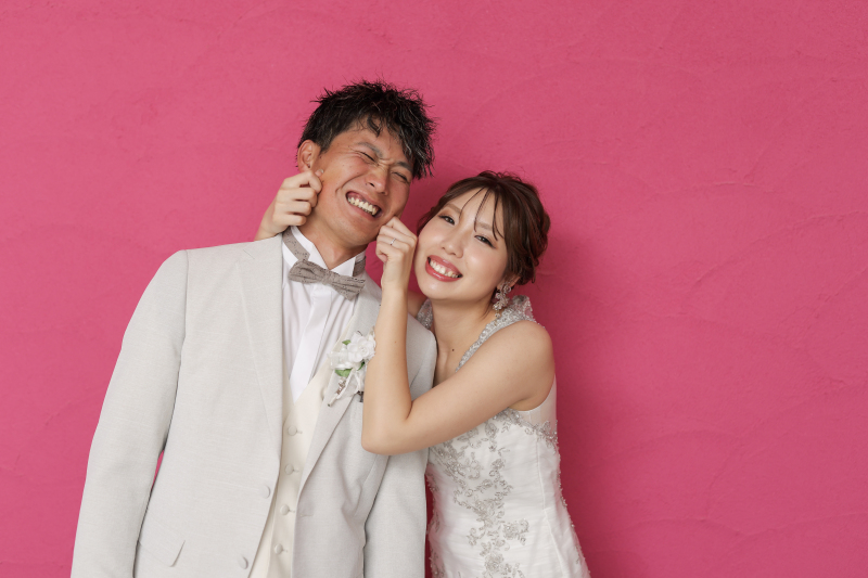 ウェディングドレスでも…
