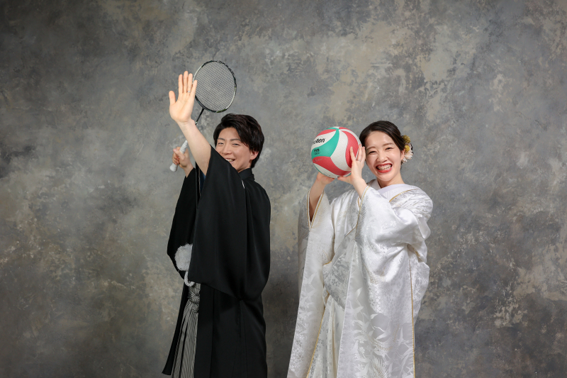 スポーツ好きなお二人♪