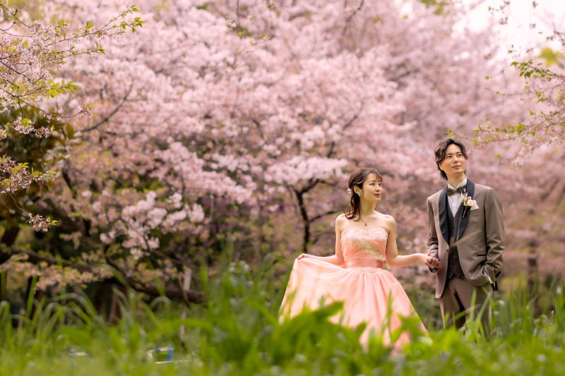 これからのお二人の未来を象徴するような素敵な写真