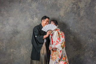 【和装洋装スタジオプラン】お二人の大切な時間。