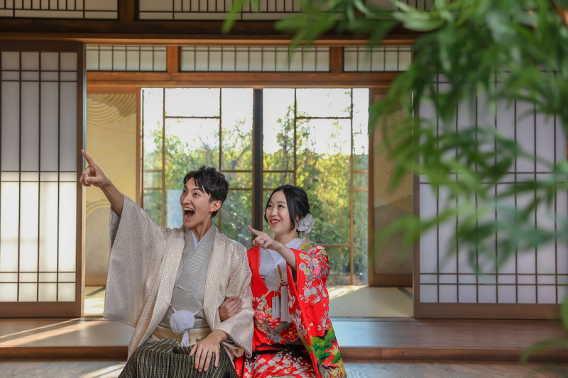 自然なお二人。