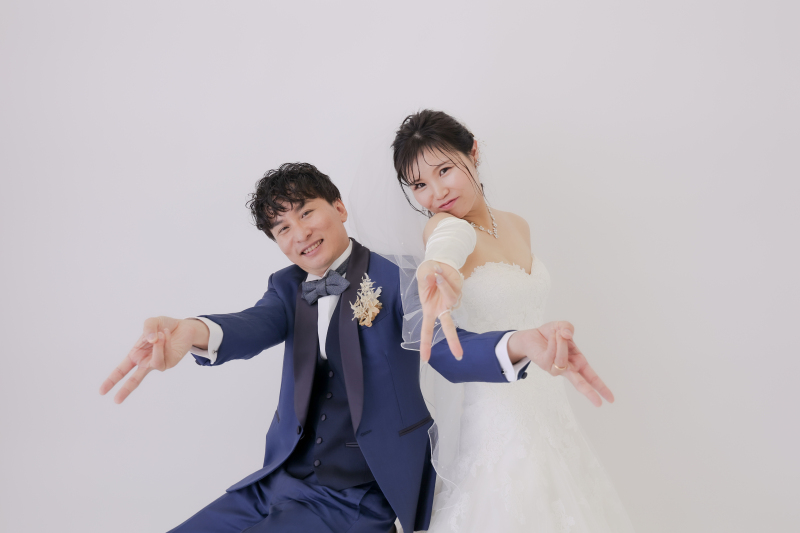 いつものポーズ!