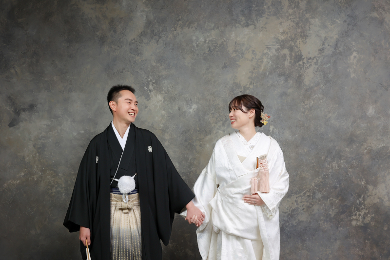 見つめ合いショット