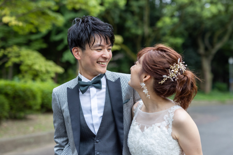 笑顔全開のお二人はとっても素敵でした♪