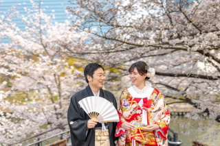 【和装ロケーション】大阪城公園の春♪