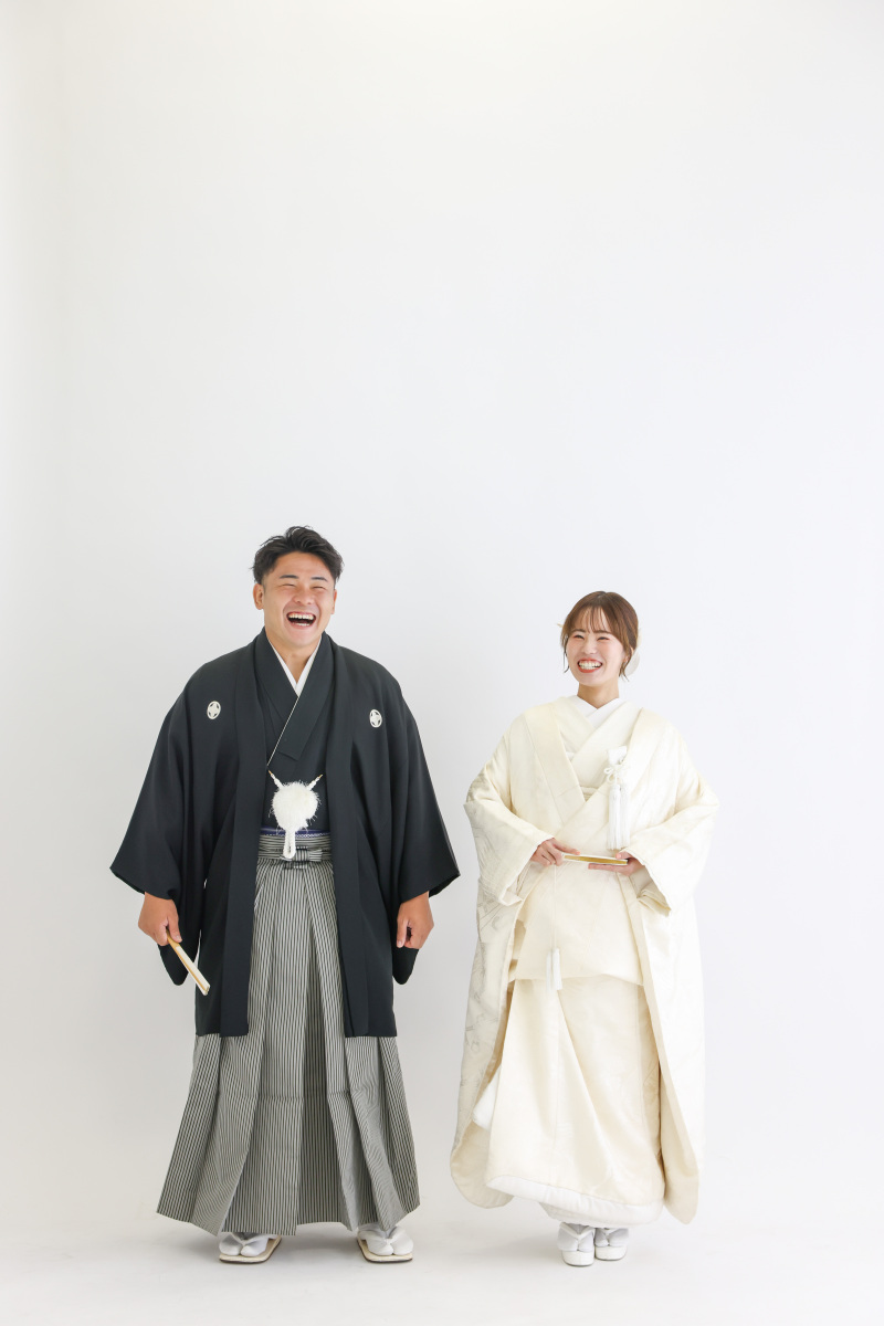 まずはお二人の笑顔で♪