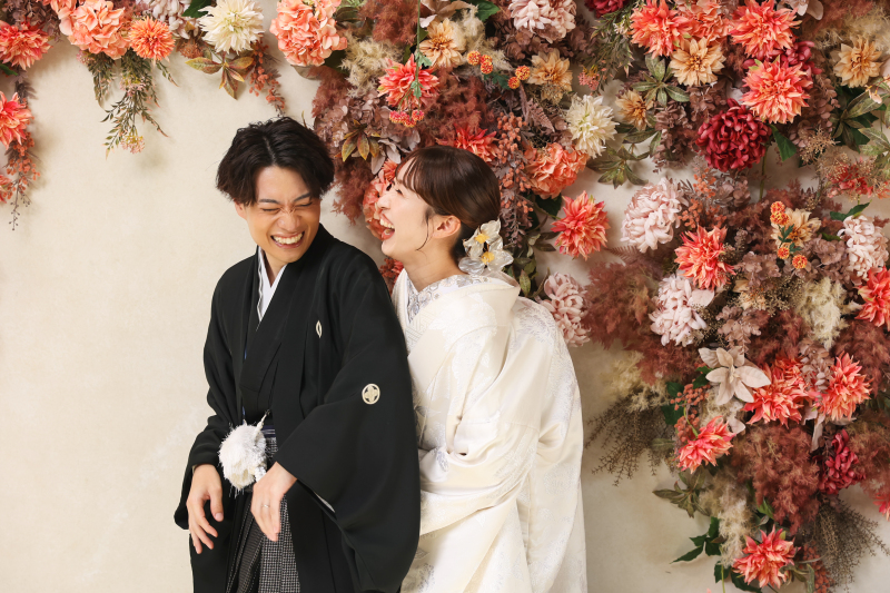 後ろからギュッ！