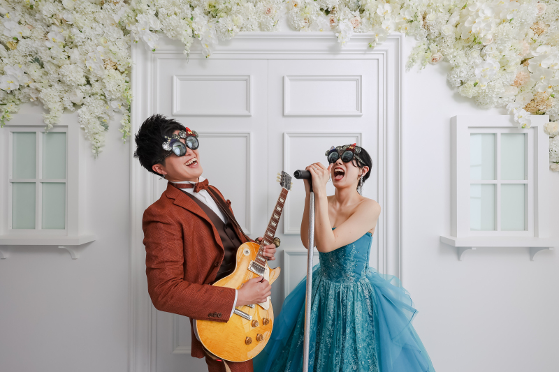 ドレスを着替えたら…