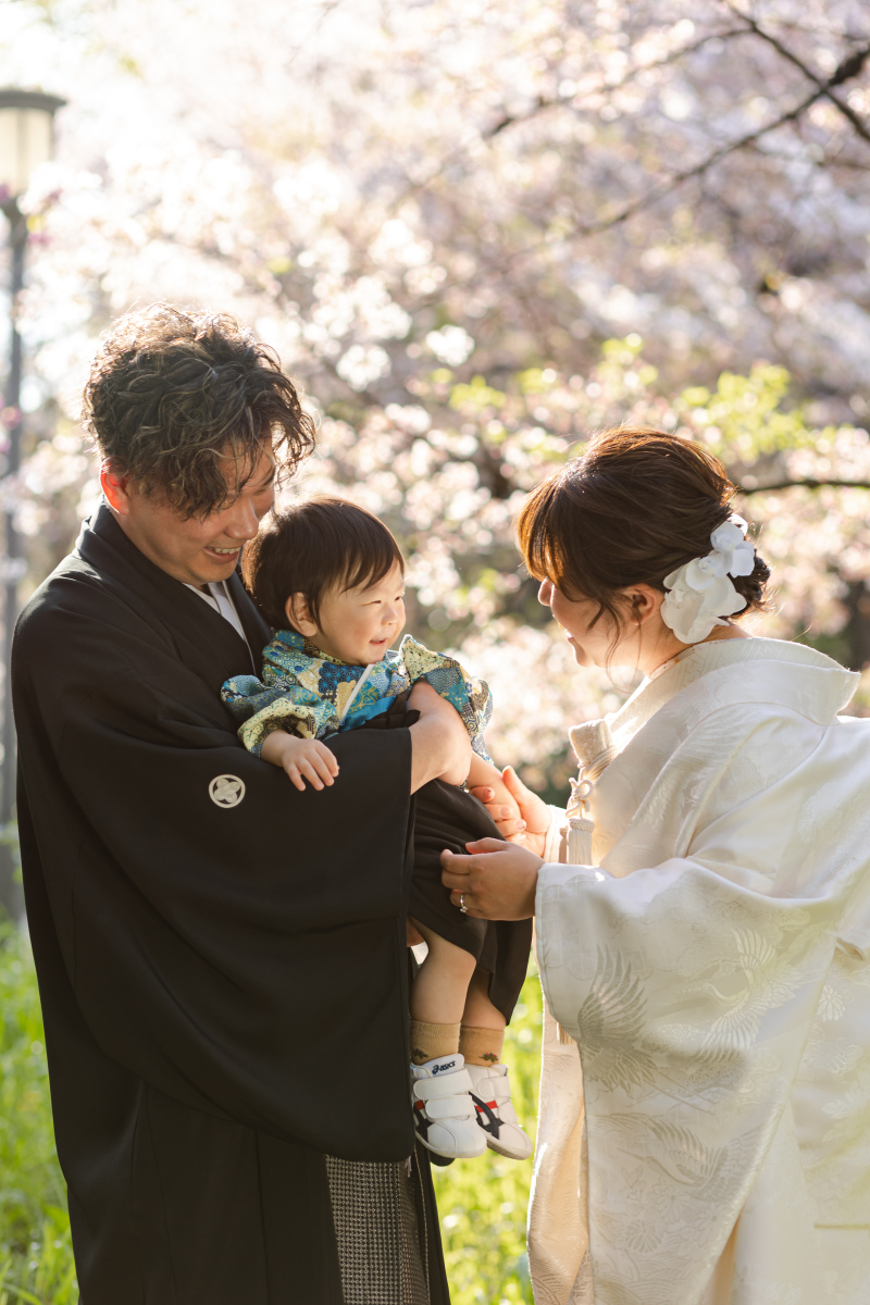 大好きな家族の笑顔