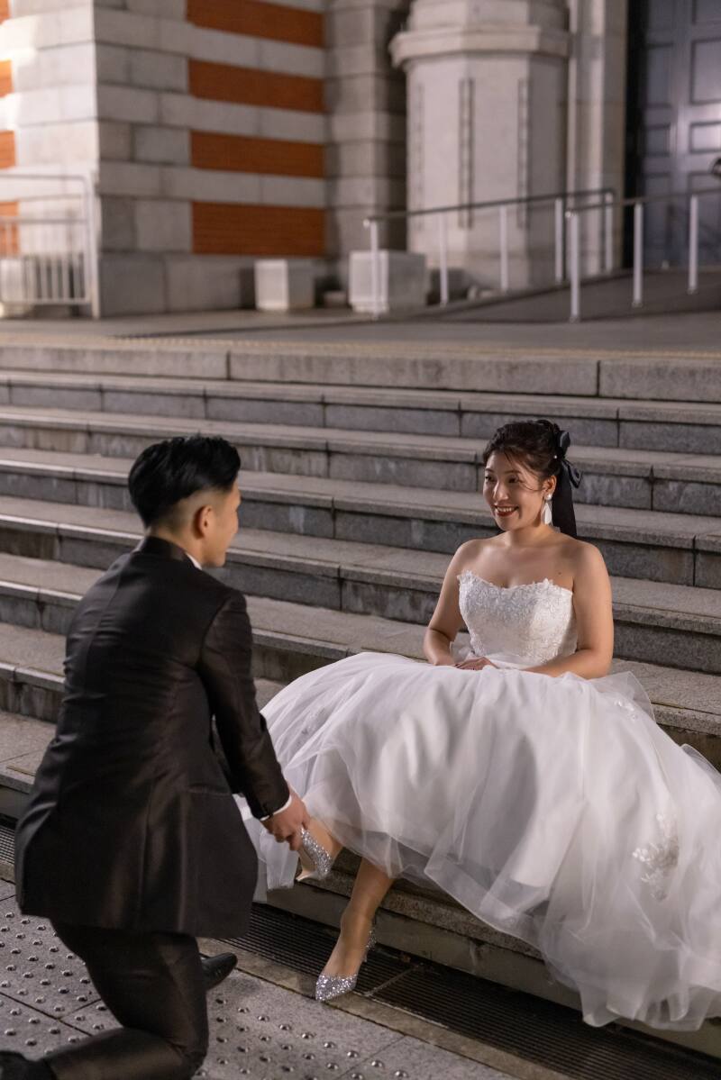 キラキラなヒール