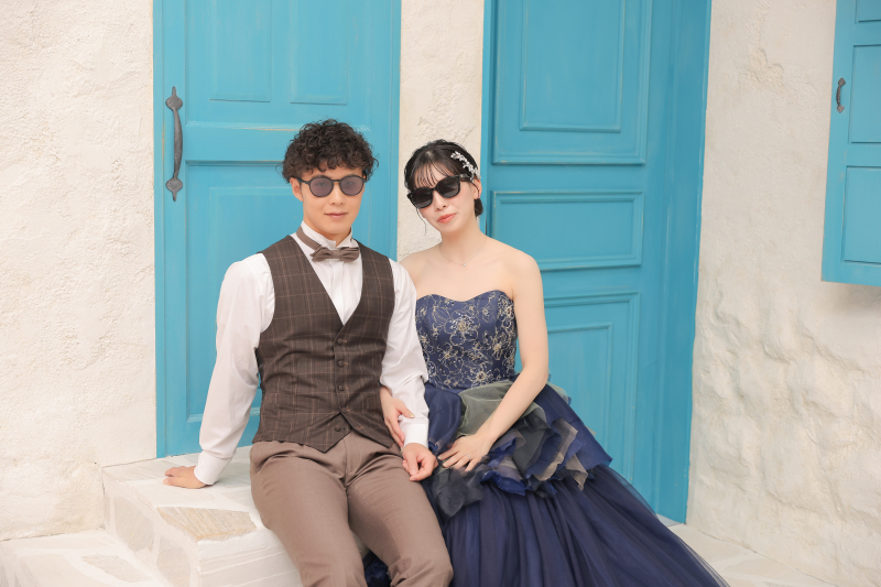 サングラスでカッコよく