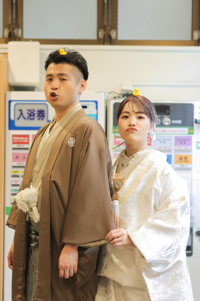 アヒルと同じ顔！