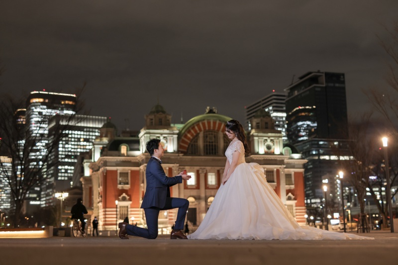 プロポーズショット。