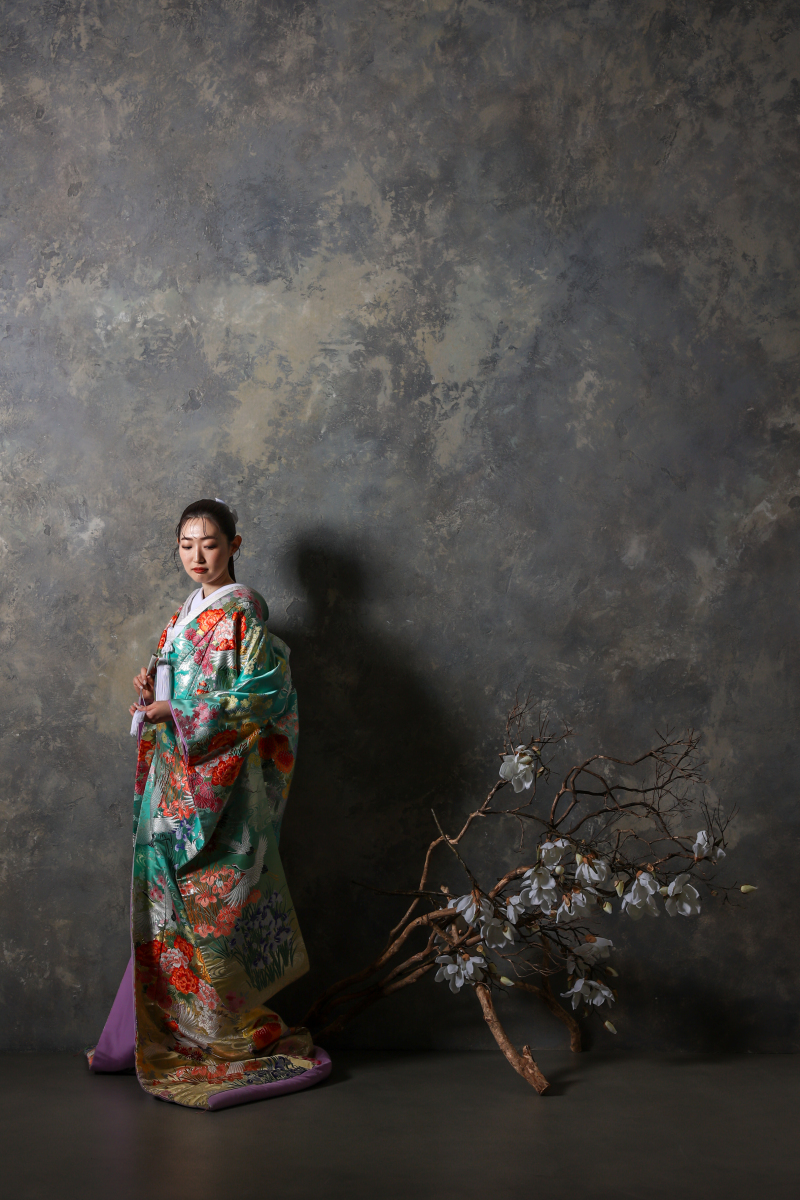 花の美しさに負けない華やかさ