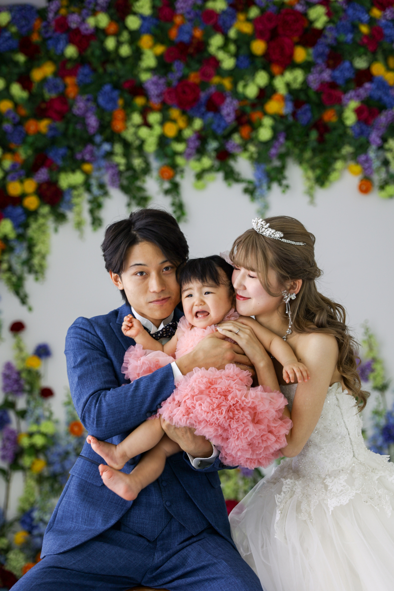 【洋装スタジオプラン】お子様と一緒に