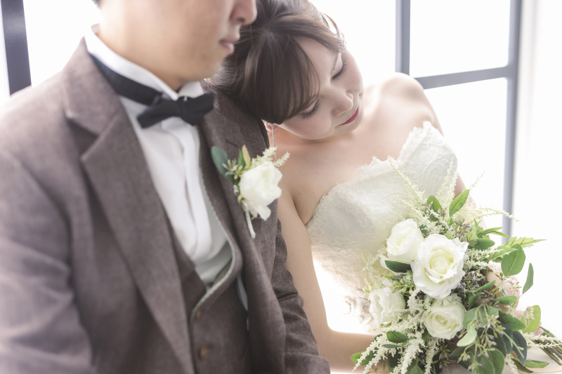 寄り添ったショット。