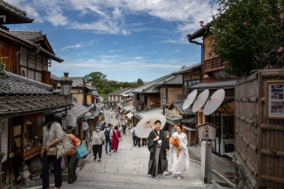 【京都】ぶらり旅？！京の都でお団子ショット
